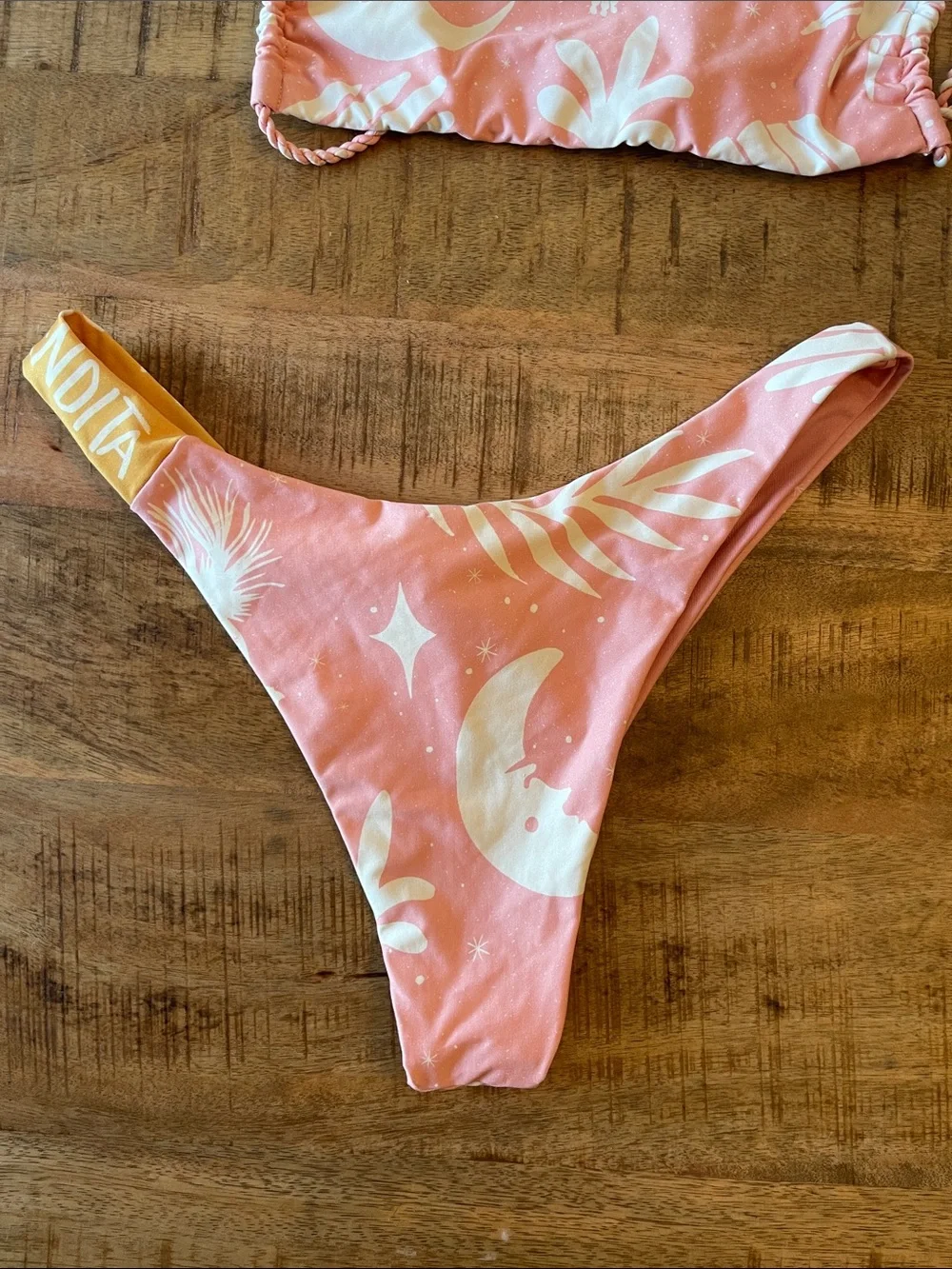 Agua Bendita Maniera Bikini Set Avy Bottoms Lina Top Medium Celestial